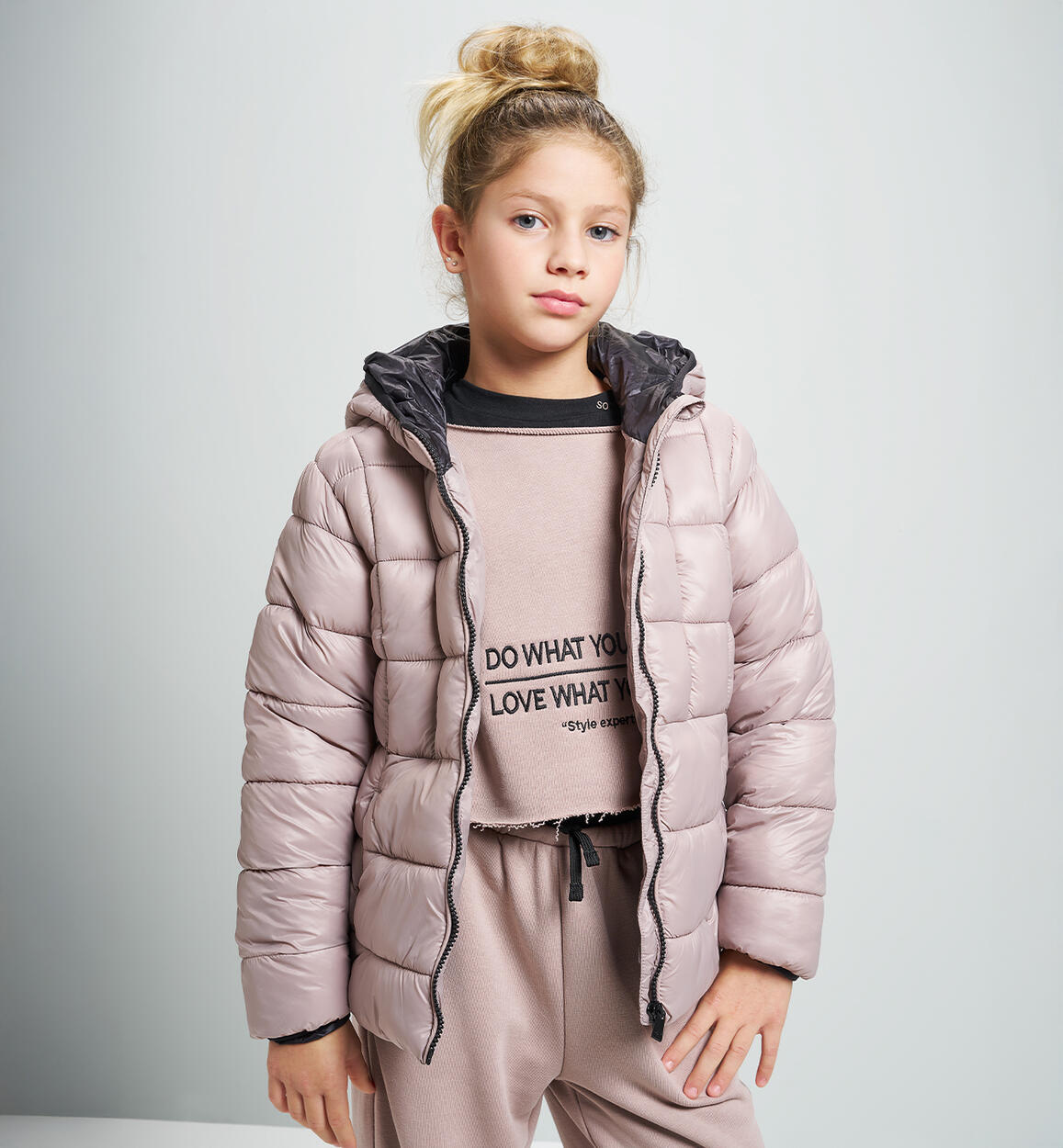 Giubbotto per ragazza BEIGE Sarabanda