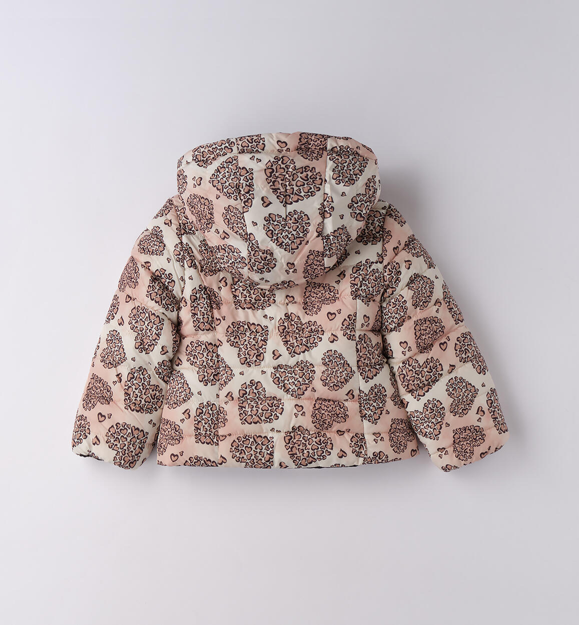 Giubbotto reversibile bambina PANNA-BEIGE-6BRL - 1800F24900