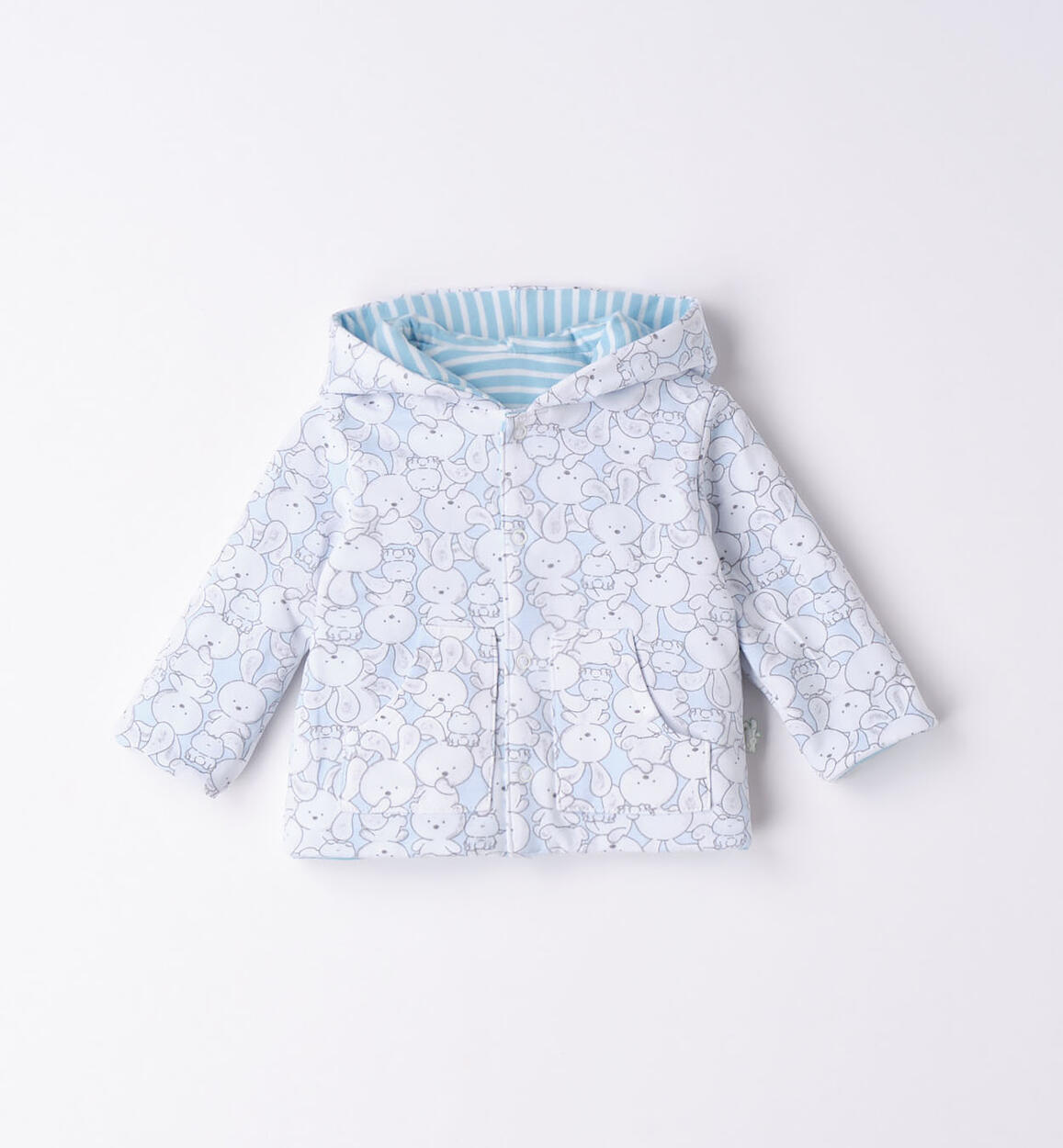 Giubbotto reversibile neonati AZZURRO iDO