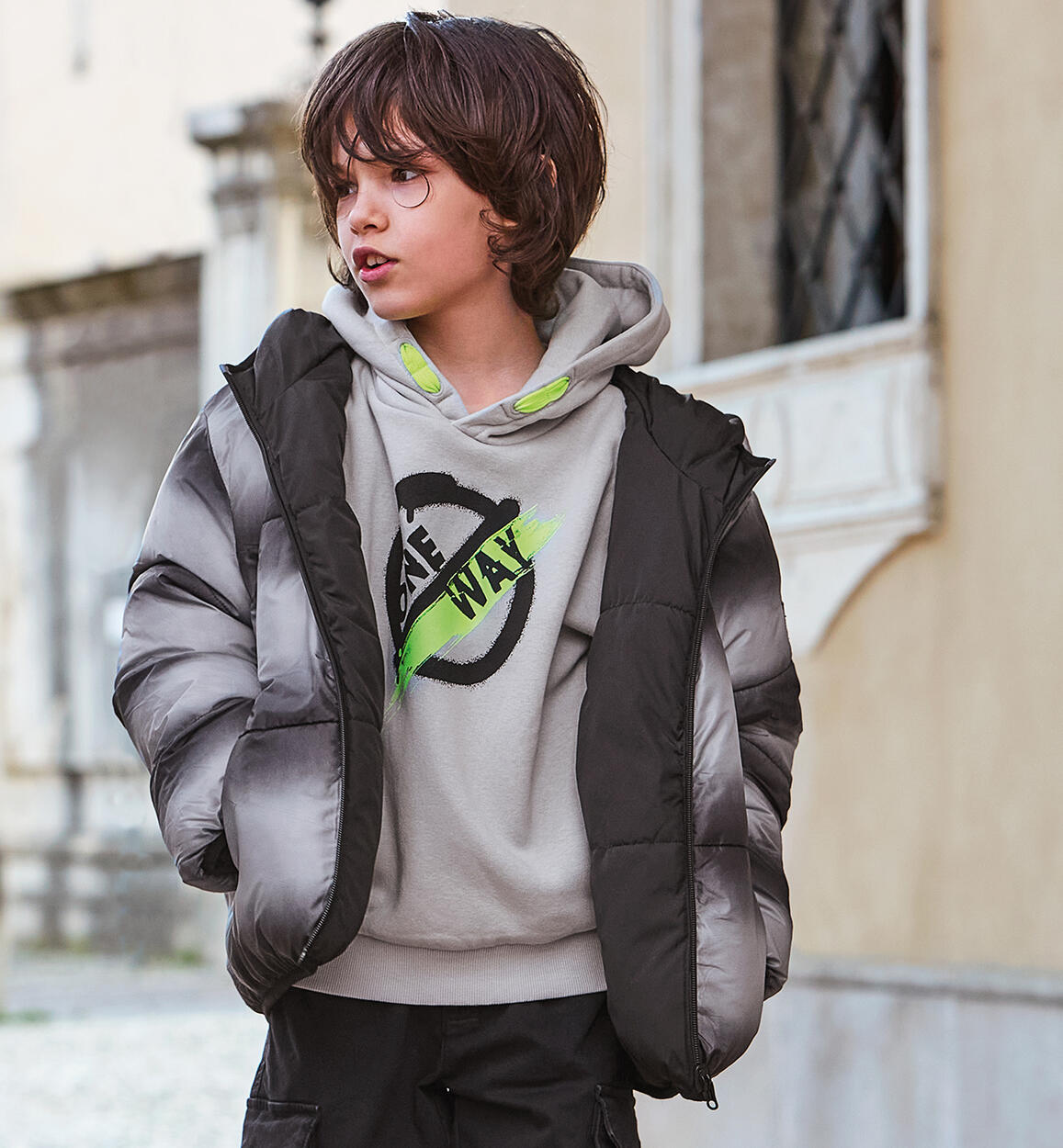 Giubbotto Sarabanda ragazzo GRIGIO Sarabanda