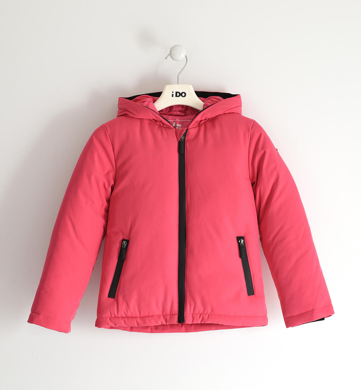 Technical jacket for girl from 8 to 16 years old iDO RED iDO