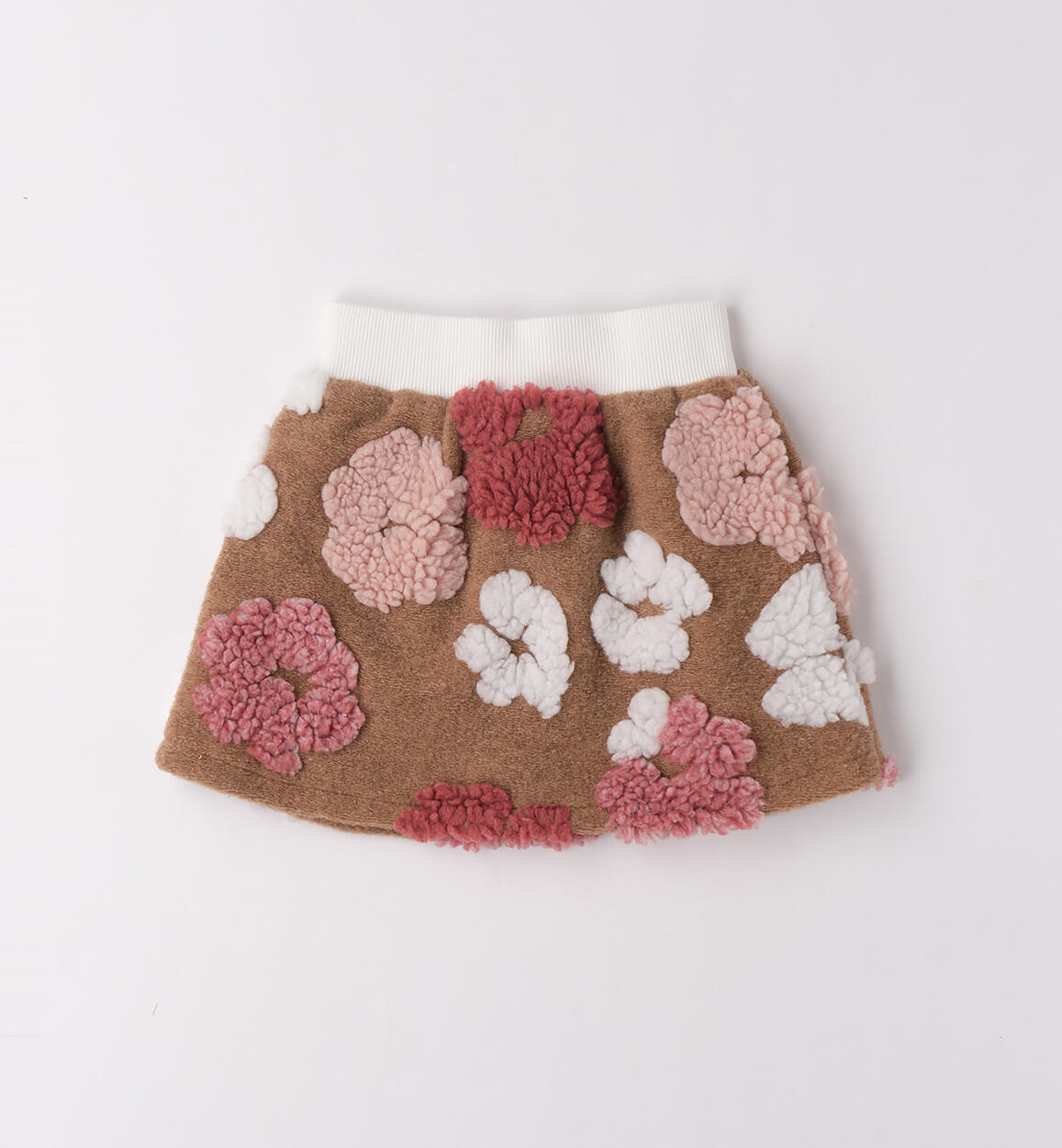 Gonna bambina iDO MARRONE MELANGE-8901 - 1644F36400