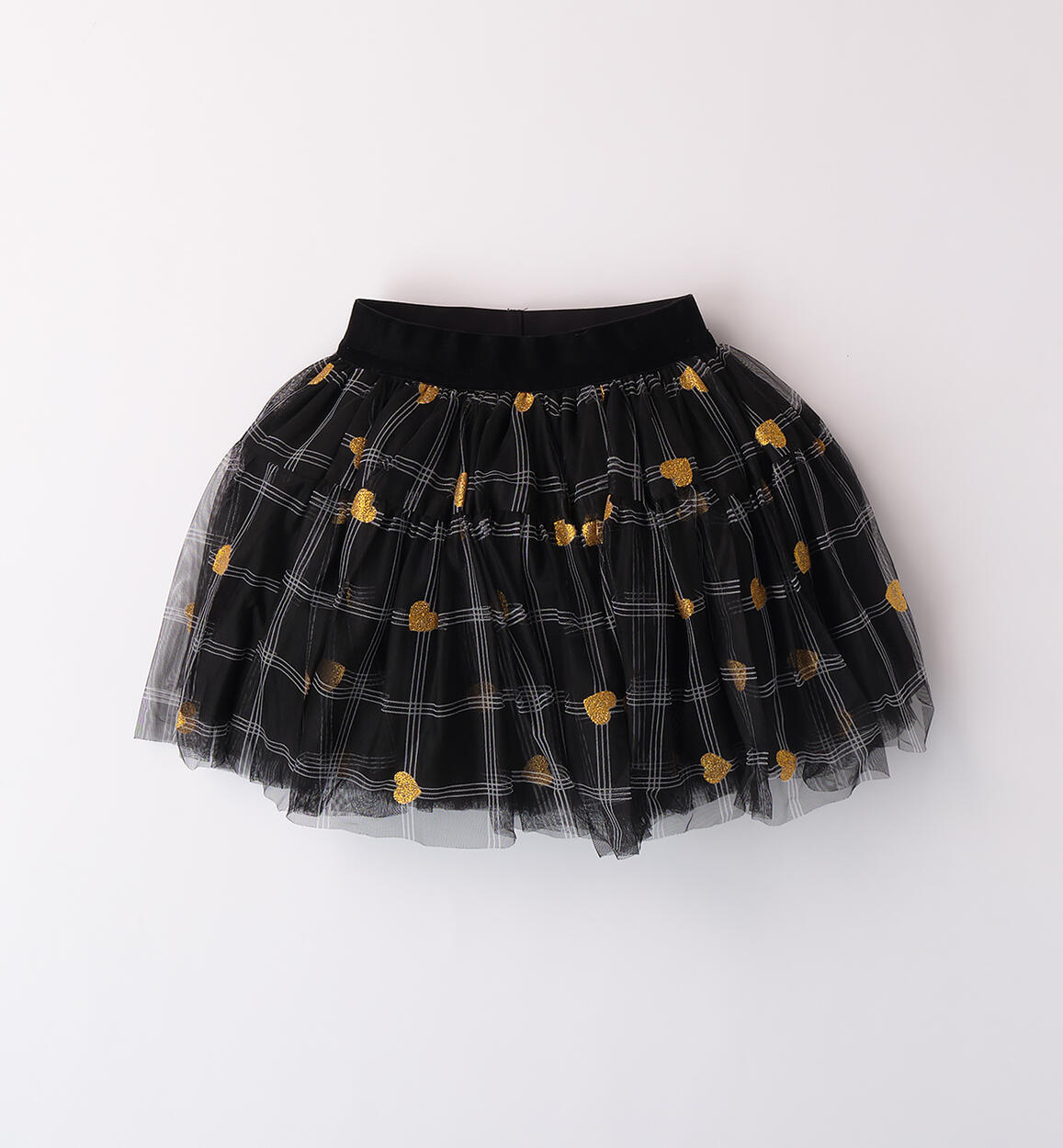 Gonna bambina tulle NERO Sarabanda