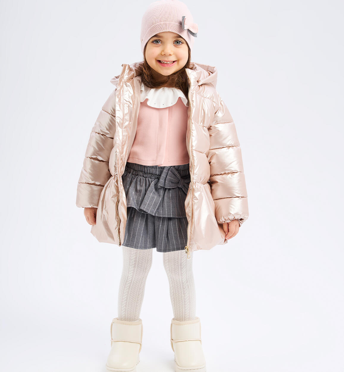 Gonna da bambina Sarabanda GRIGIO Sarabanda