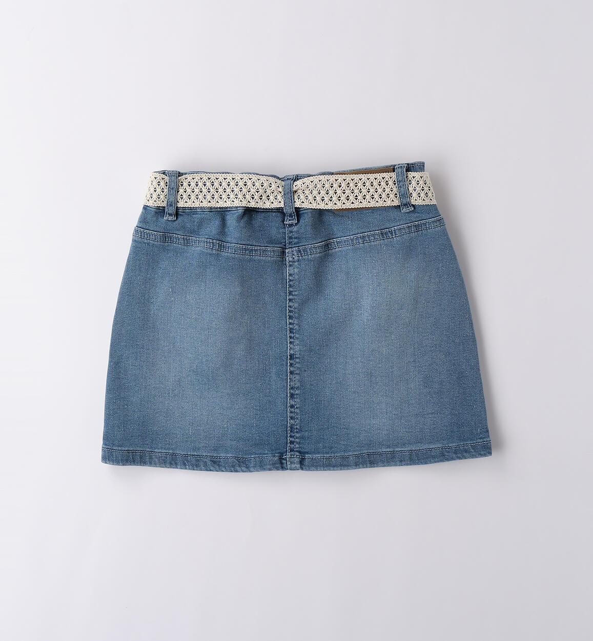 Gonna di jeans bambina LAVATO CHIARISSIMO-7300 - 2630B56000