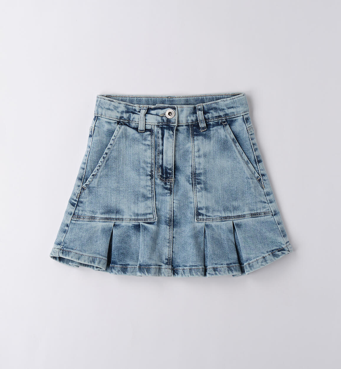 Gonna di jeans ragazza BLU iDO