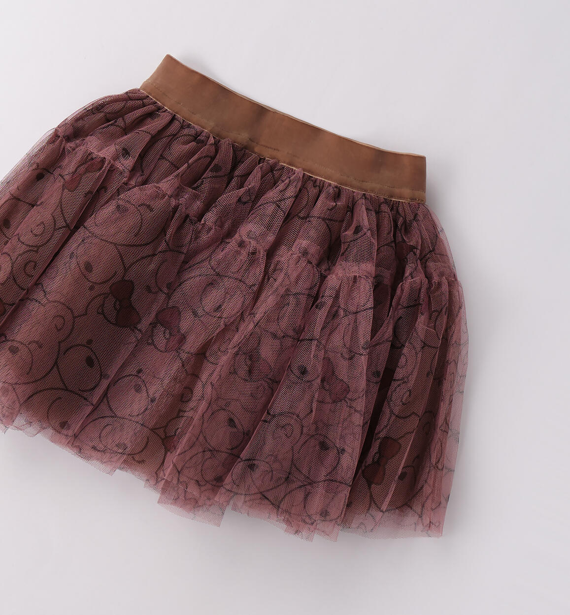 Gonna di tulle bambina ROSA-MARRONE-6BUB - 1644F363G1