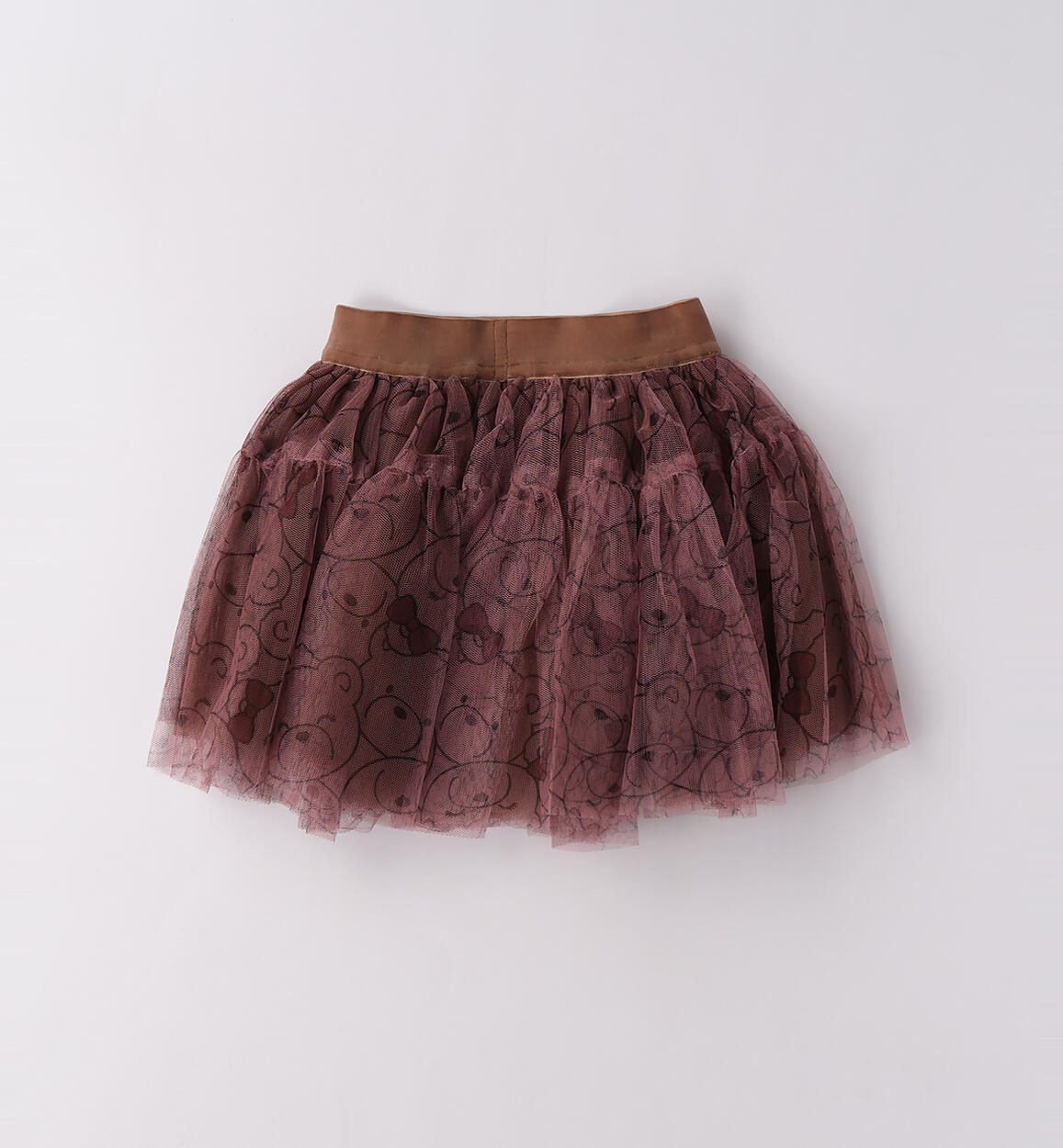 Gonna di tulle bambina ROSA-MARRONE-6BUB - 1644F363G1