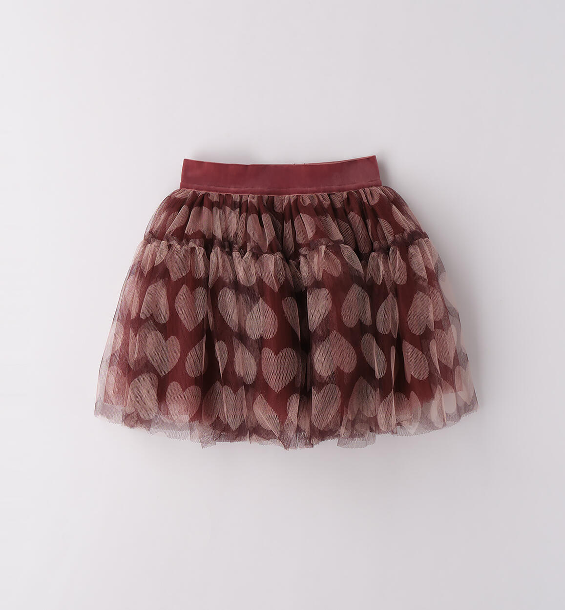 Gonna in tulle bambina ROSSO iDO