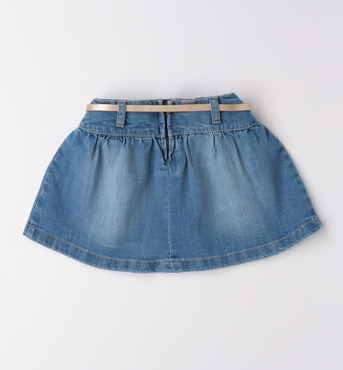 Gonna jeans bambina STONE WASHED CHIARO-7400 - 1640F390K1
