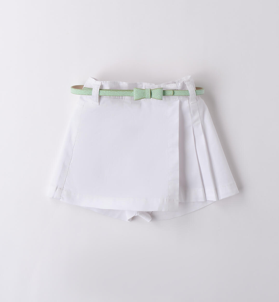 Gonna pantalone bambina BIANCO iDO