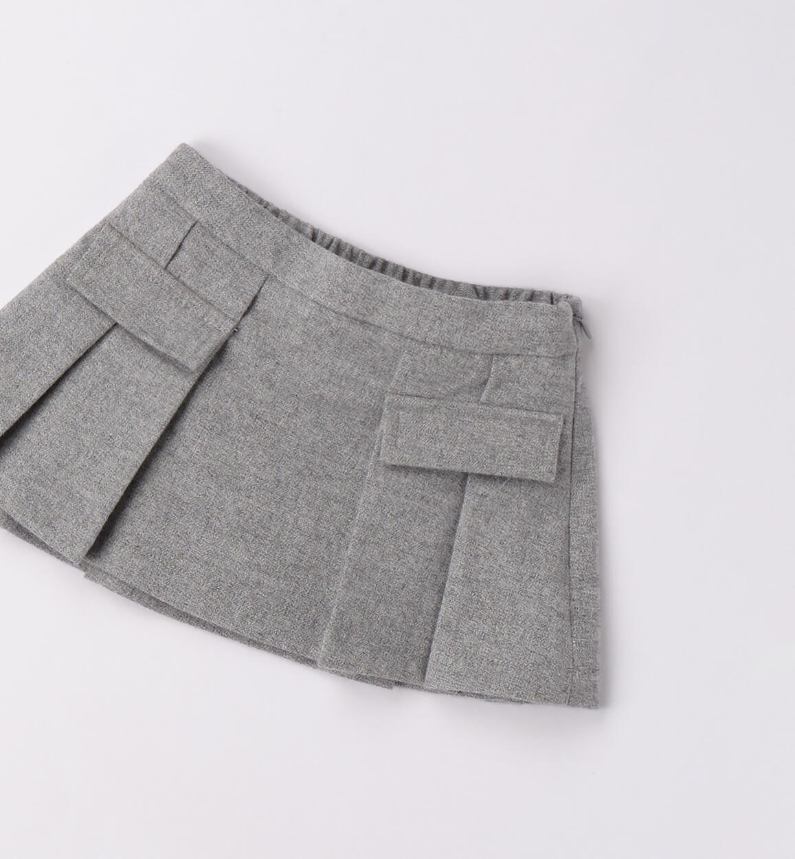 Gonna per bimba GRIGIO SCURO MELANGE-8879 - 0643F73000