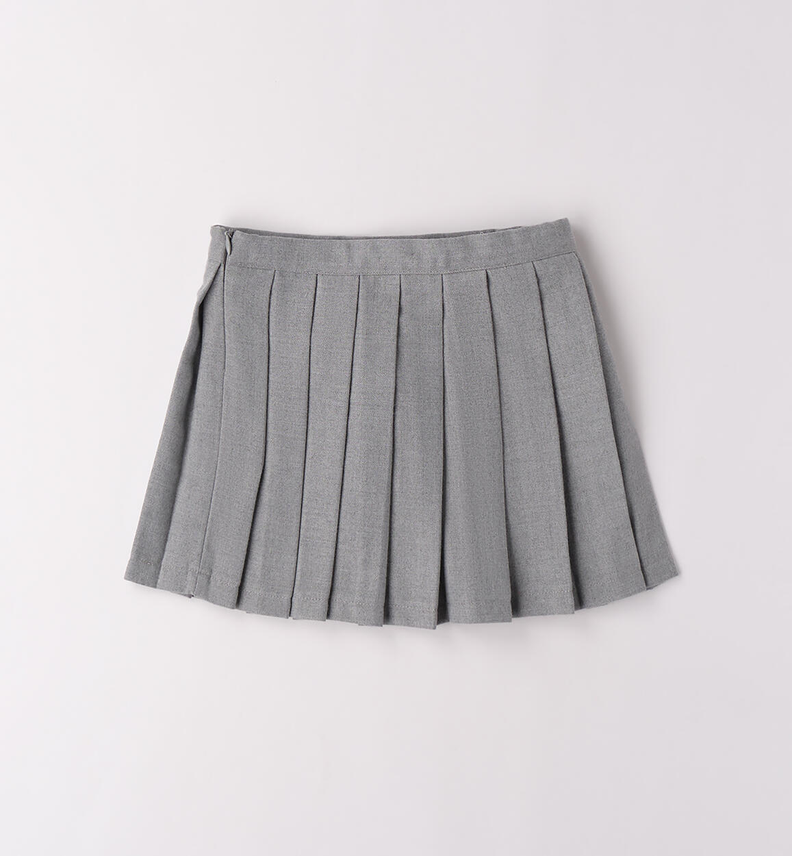 Gonna plisse bambina GRIGIO MELANGE-8967 - 1640F34900