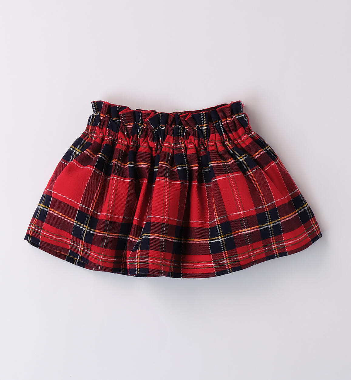 Gonna scozzese bimba ROSSO Minibanda