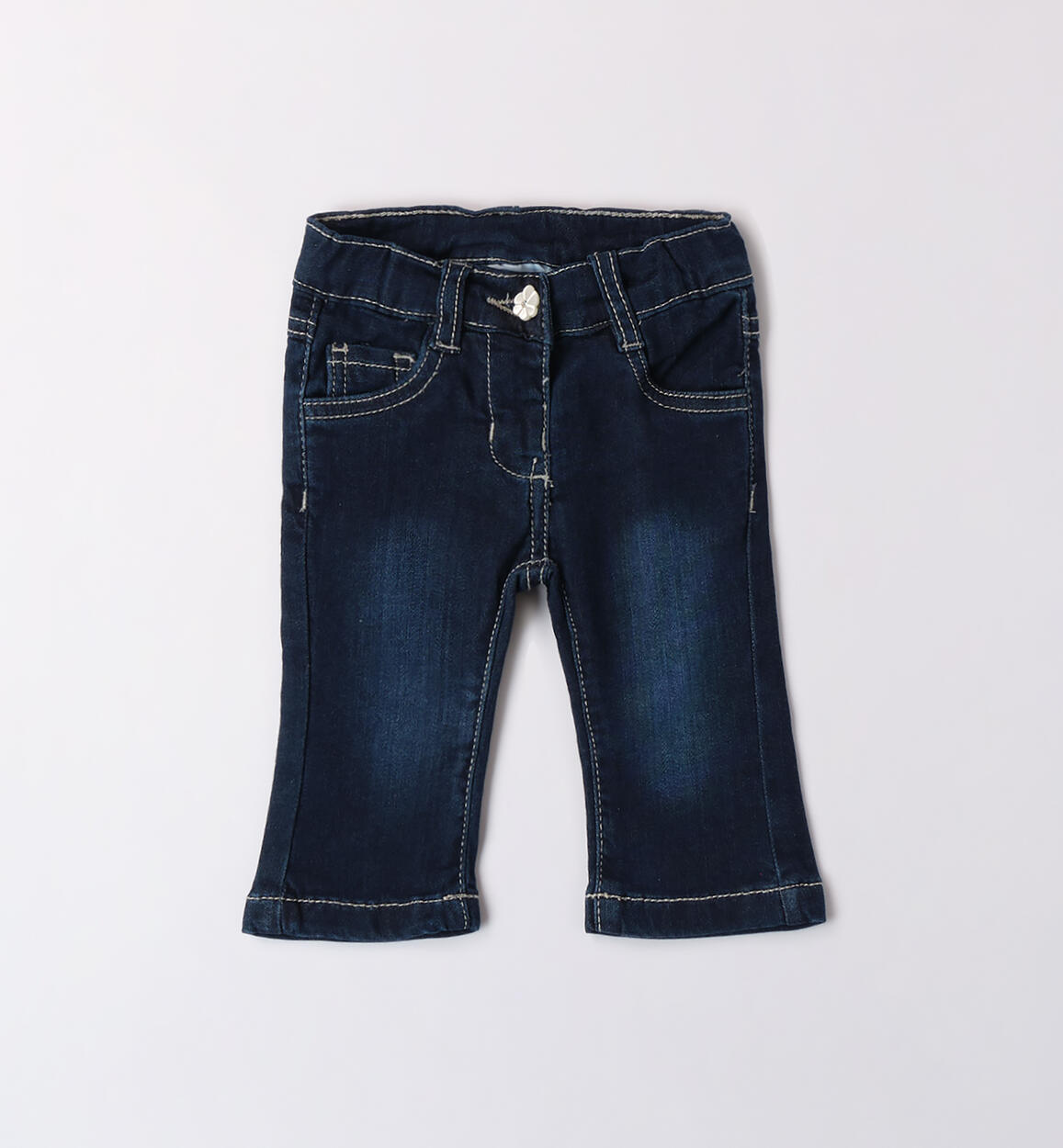 Jeans a zampa neonata BLU Minibanda