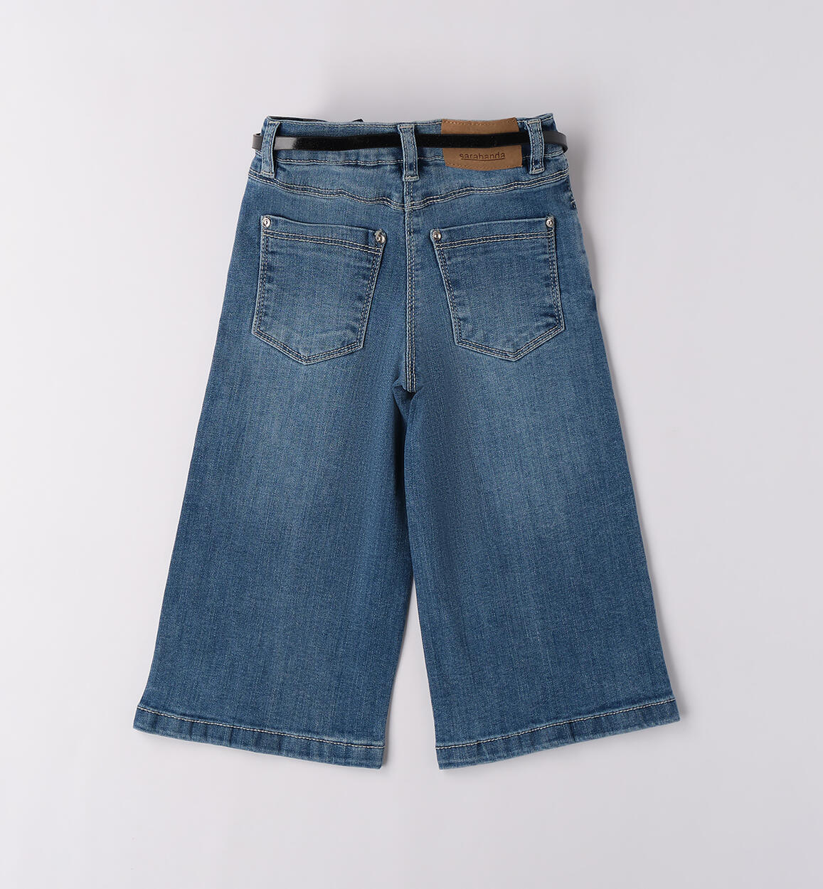 Jeans ampi bambina BLU LAVATO-7410 - 1580F250K1