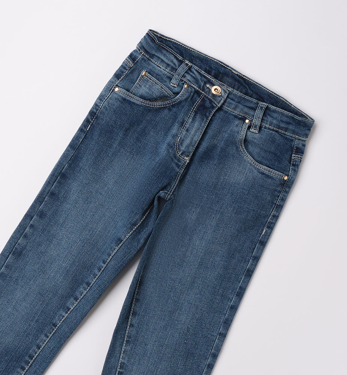 Jeans bambina iDO STONE WASHED CHIARO-7400 - 1584F32500