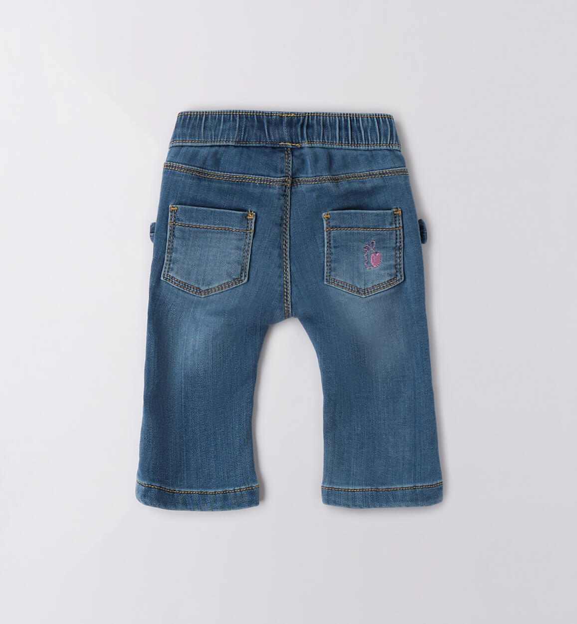Jeans bimba neonata STONE WASHED CHIARO-7400 - 0584B12800