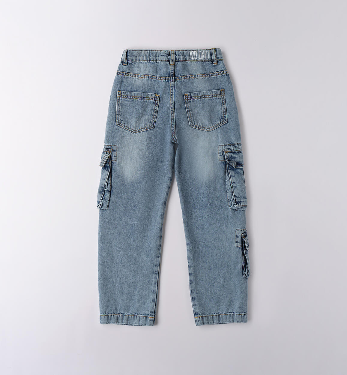 Cargo jeans for boys SOVRATINTO ECRU-7200 - 2524B65200