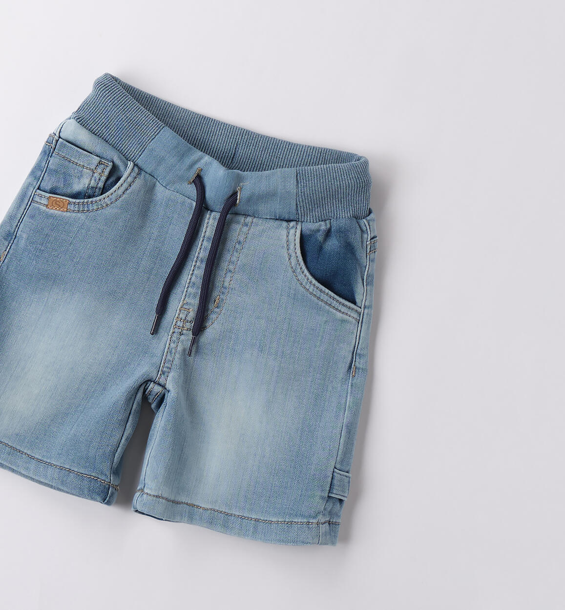 Jeans corti per bambino LAVATO CHIARISSIMO-7300 - 1230B12000