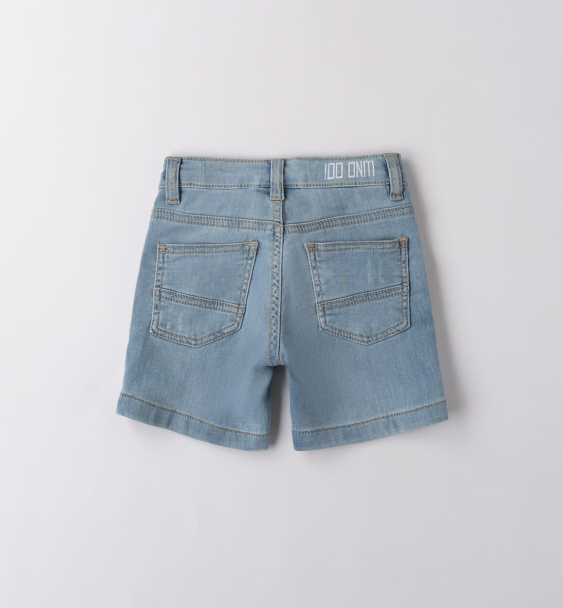 Jeans corti per bambino STONE BLEACH-7350 - 1234B42800