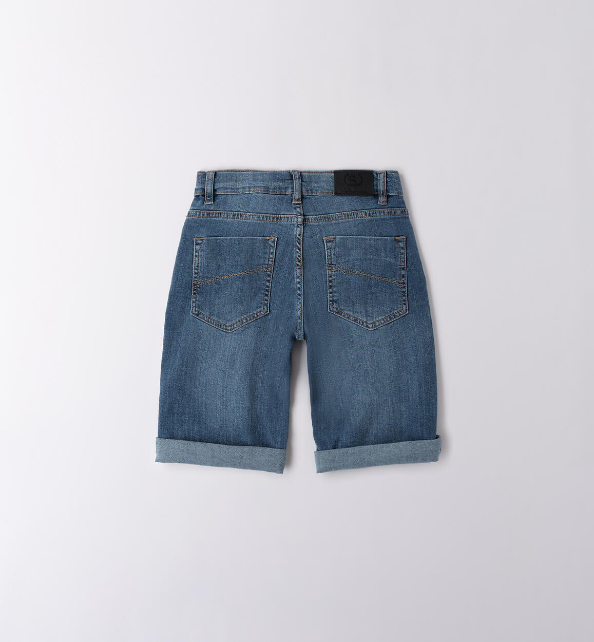 Jeans corti ragazzo STONE WASHED CHIARO-7400 - 2530B71600