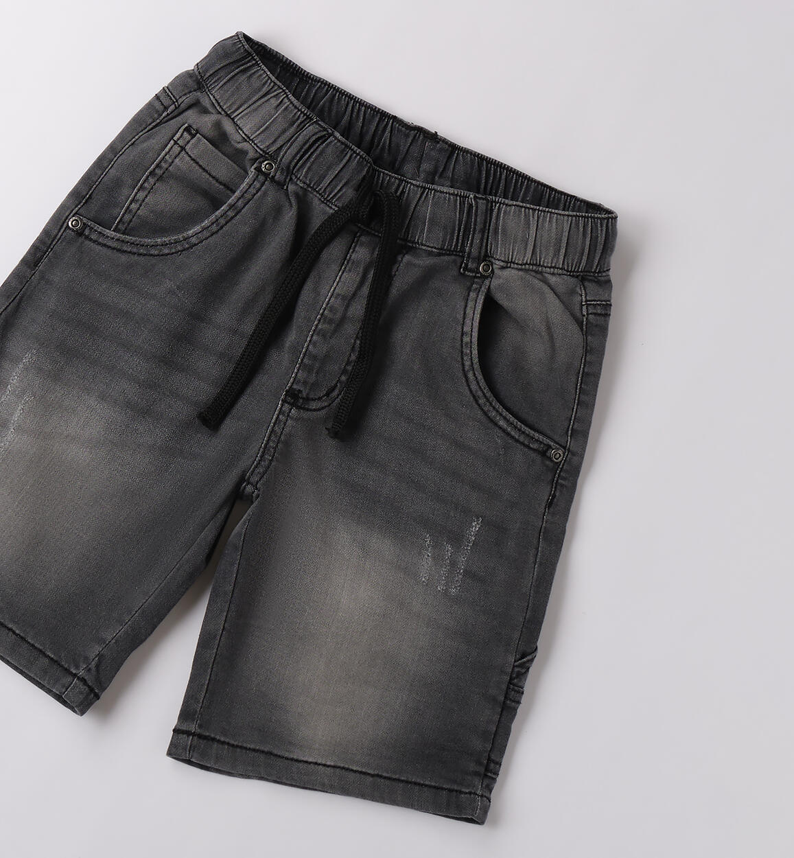 Jeans corto per ragazzo GRIGIO SCURO-7993 - 2534B67300
