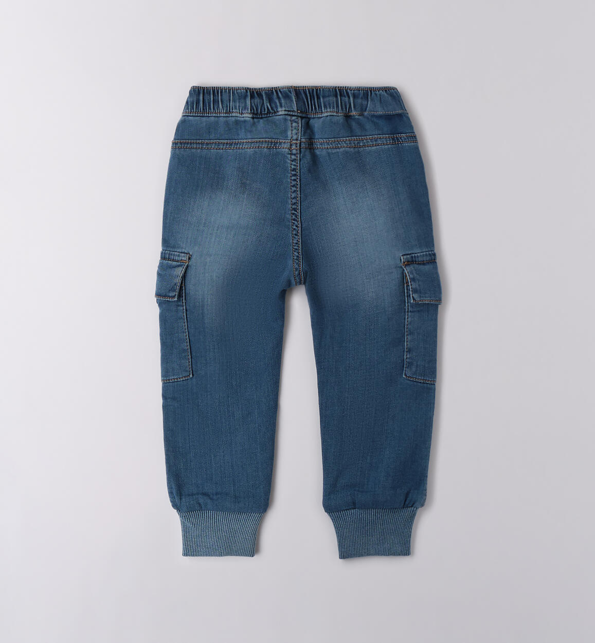 Jeans da bambino iDO STONE WASHED CHIARO-7400 - 1224B28800