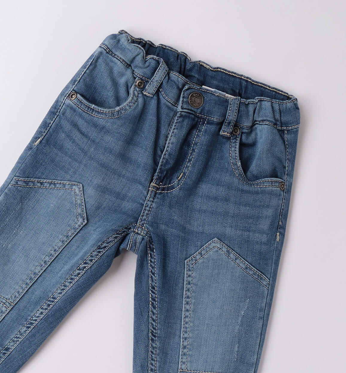Jeans da bambino STONE WASHED CHIARO-7400 - 1224B27600