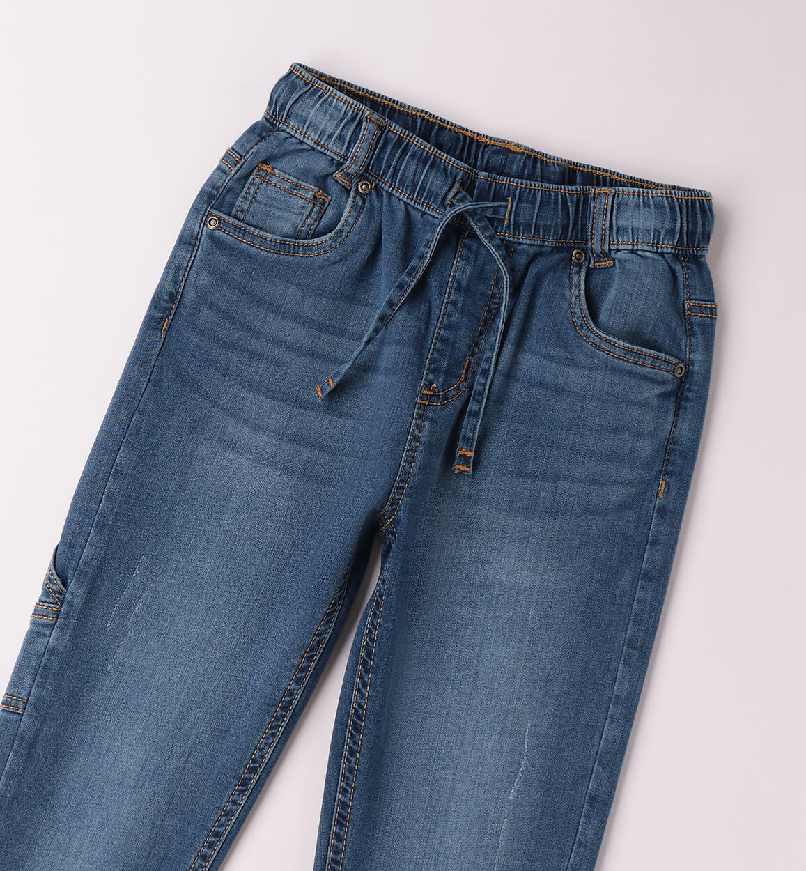 Jeans da ragazzo iDO STONE WASHED CHIARO-7400 - 2524B64400