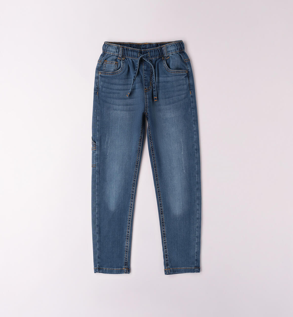 Jeans da ragazzo iDO STONE WASHED CHIARO-7400 - 2524B64400