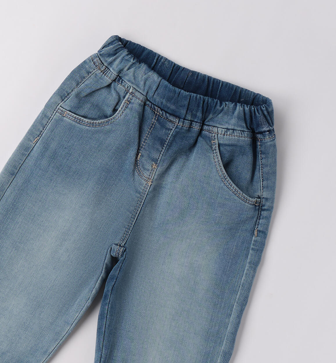 Jeans iDO bambina LAVATO CHIARISSIMO-7300 - 1584F32300