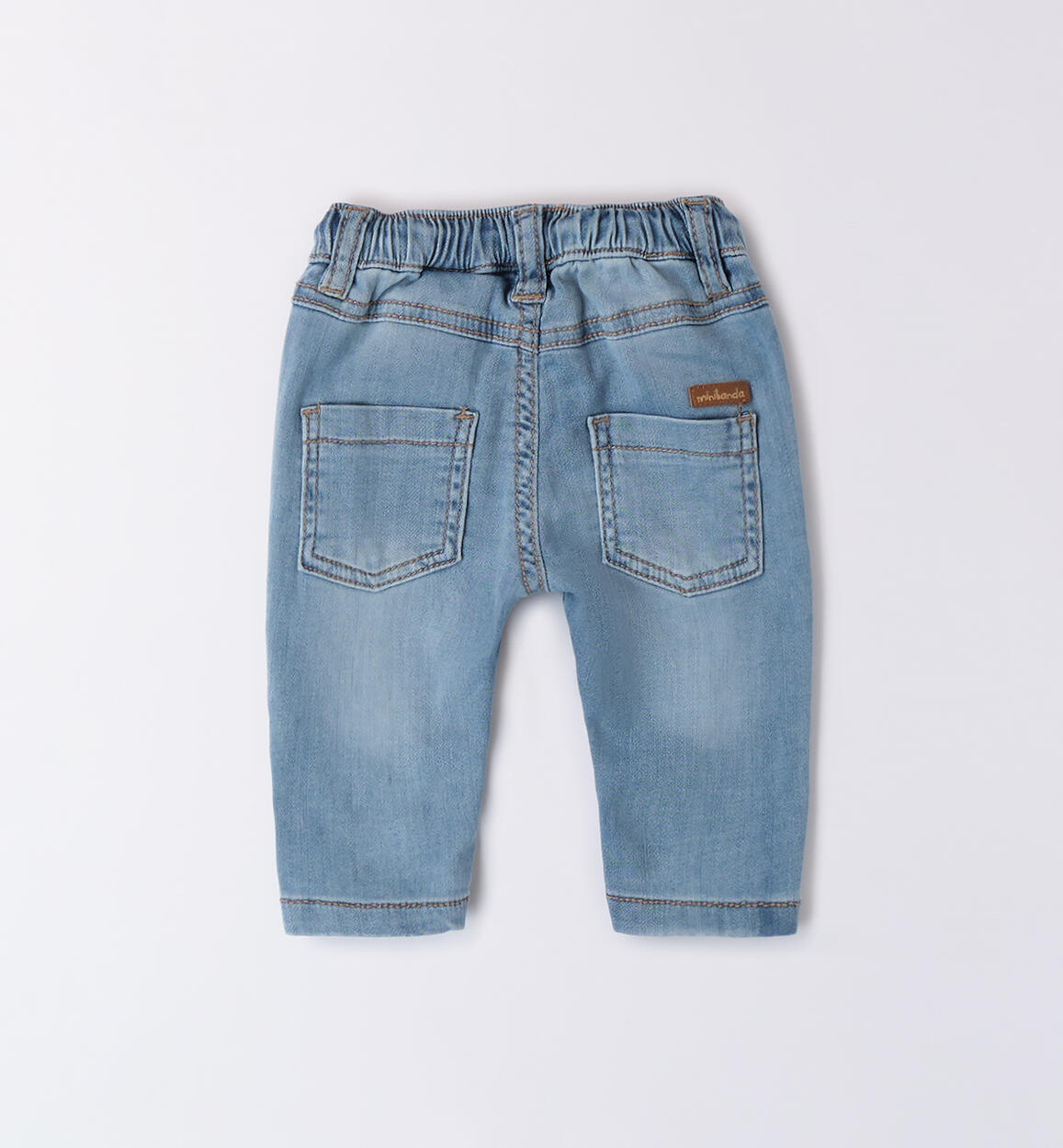 Jeans neonato Minibanda LAVATO CHIARISSIMO-7300 - 0223B68100