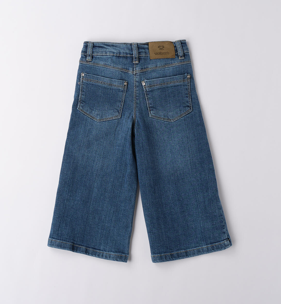 Jeans per bambina Sarabanda STONE WASHED CHIARO-7400 - 1580B21700