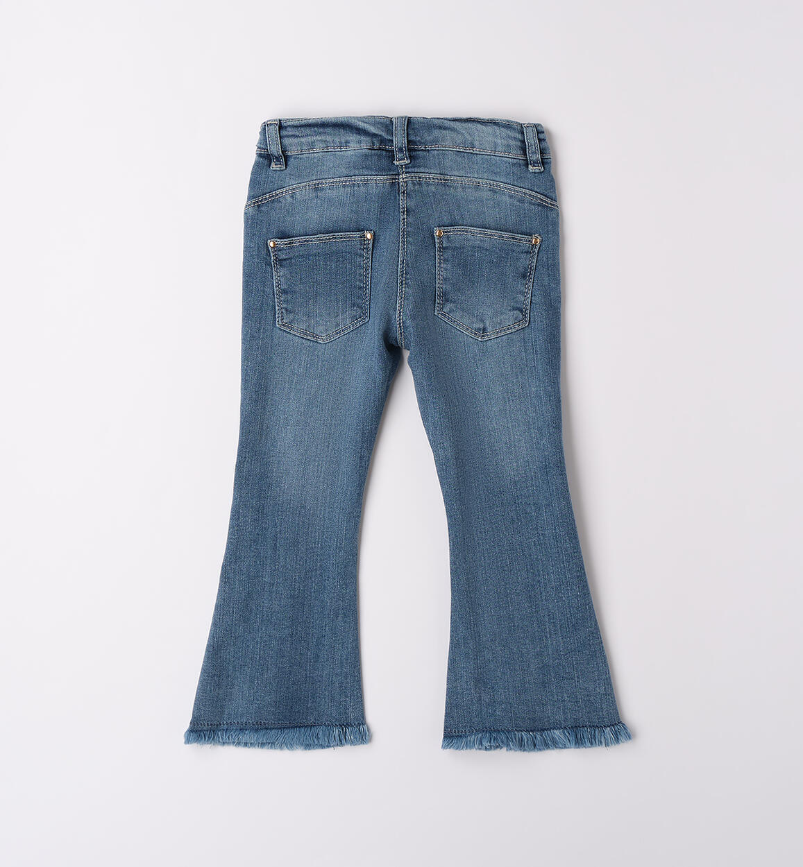 Jeans per bambina STONE WASHED CHIARO-7400 - 1584F31100