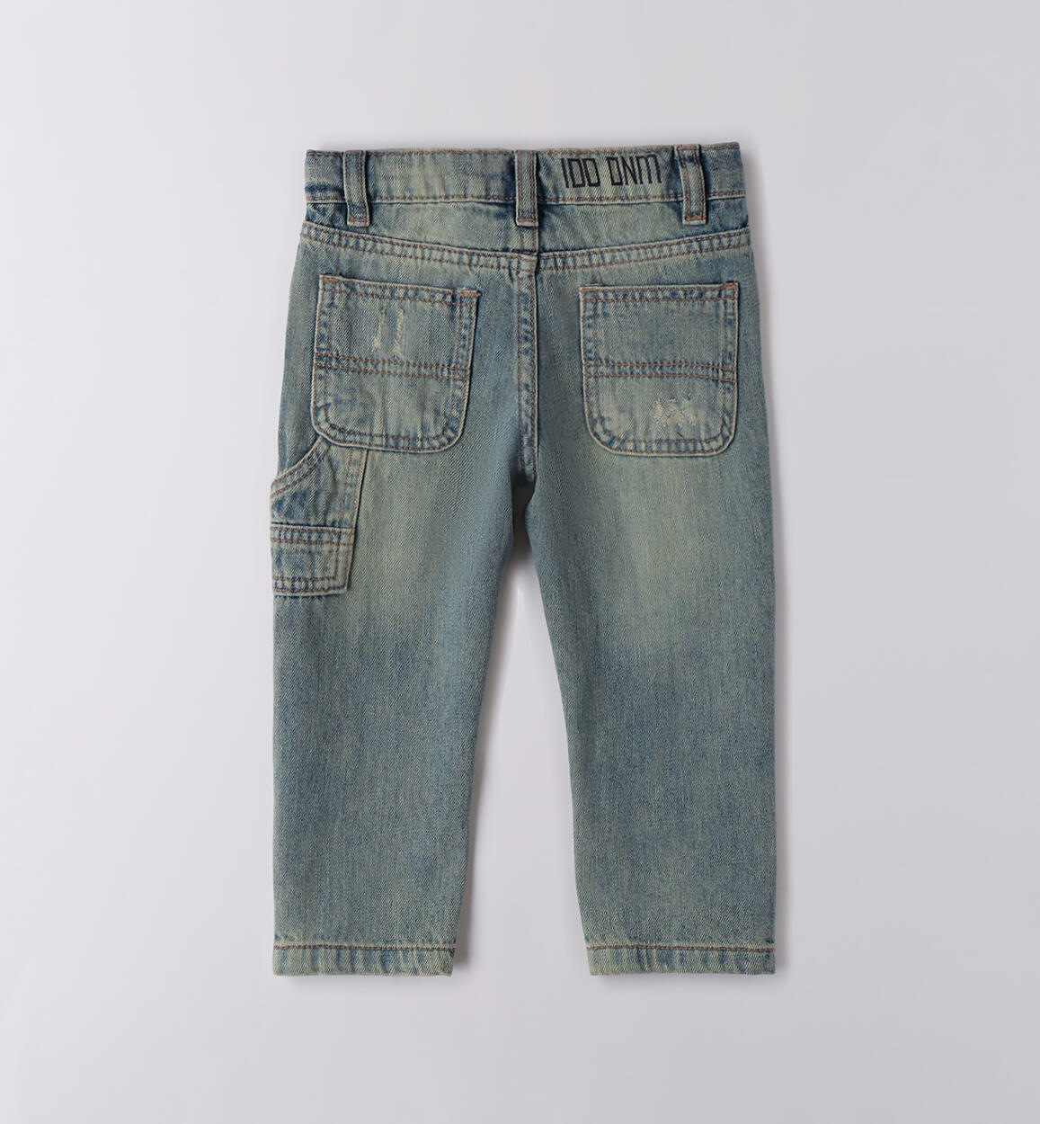 Jeans per bambino iDO BLEACH.OVERDYED BEIGE-7160 - 1224B28100