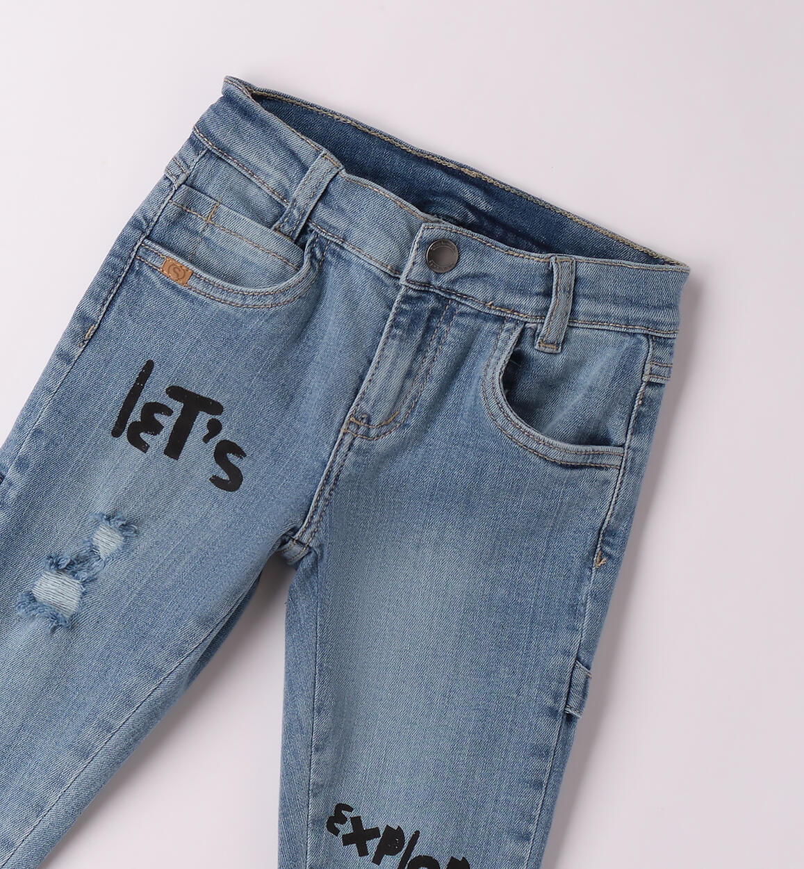 Jeans per bambino Sarabanda LAVATO CHIARISSIMO-7300 - 1220B03200