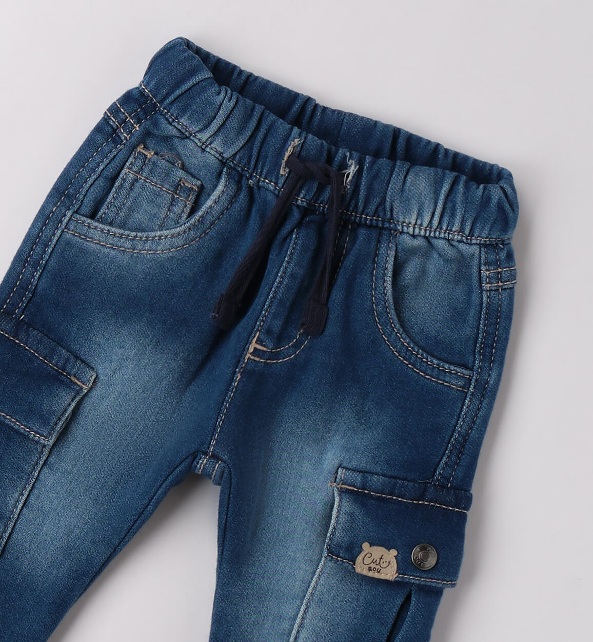 Jeans per bimbo STONE WASHED CHIARO-7400 - 0224F06600