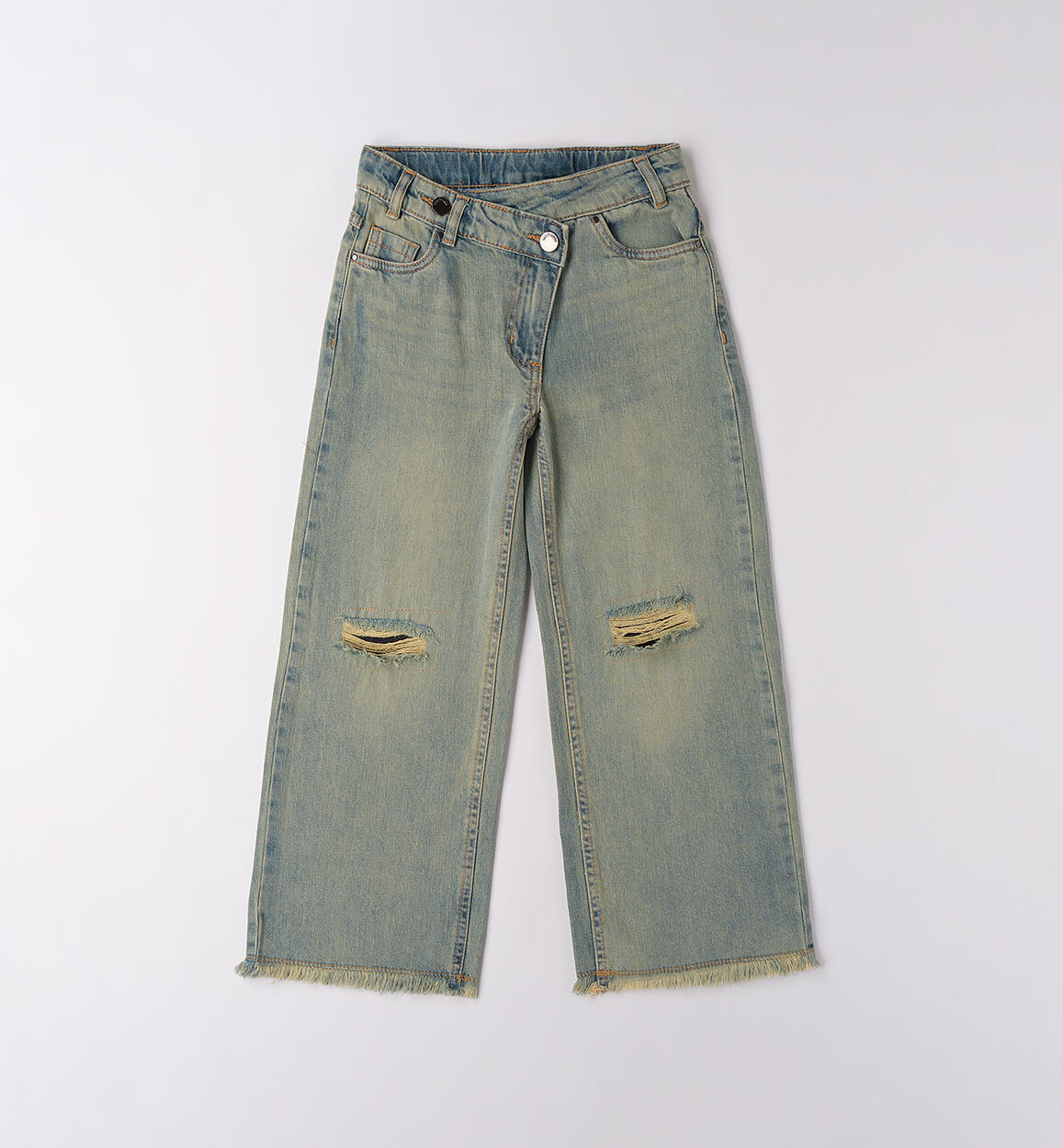 Jeans per ragazza Sarabanda BLEACH.+OVERDYED BEIGE-7162 - 2560F54500