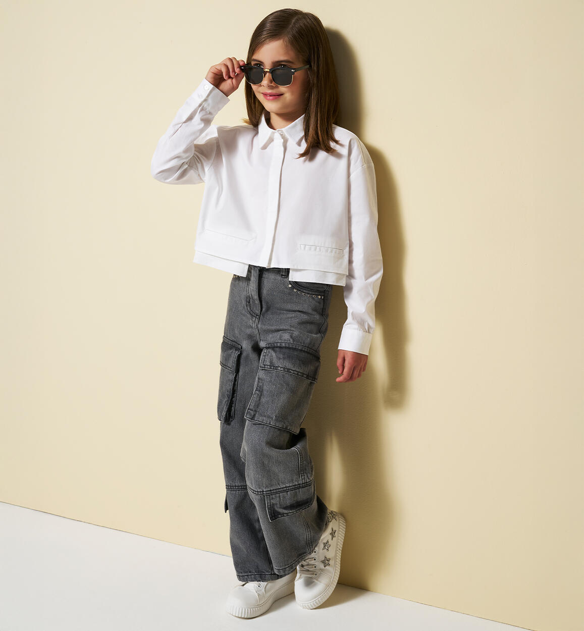 Jeans per ragazza Sarabanda GRIGIO Sarabanda
