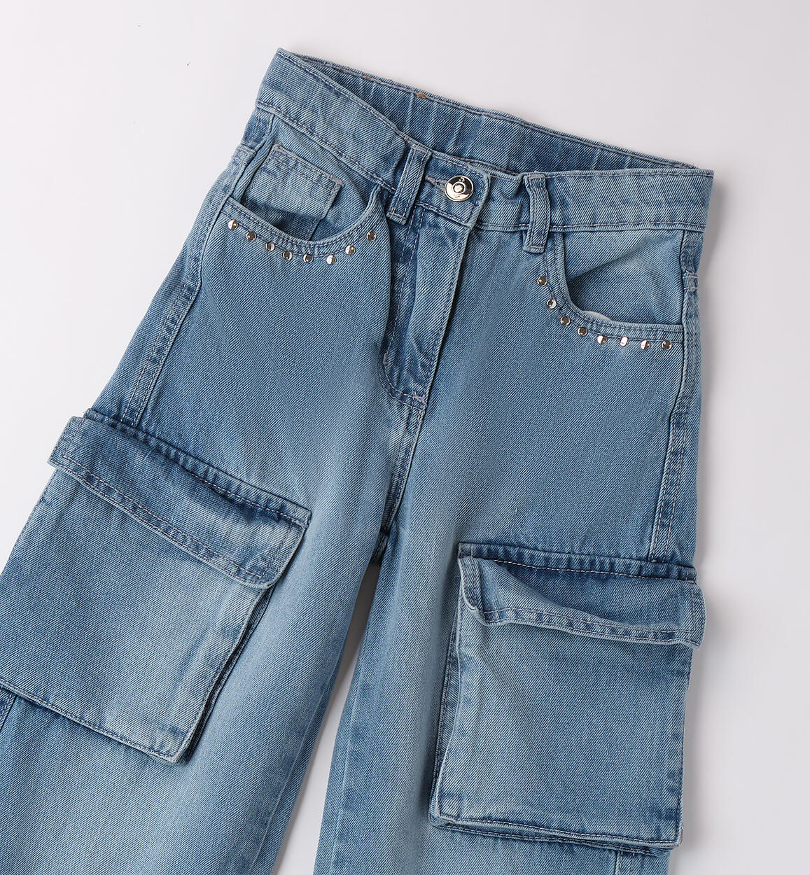 Jeans per ragazza Sarabanda LAVATO CHIARISSIMO-7300 - 2560B47200