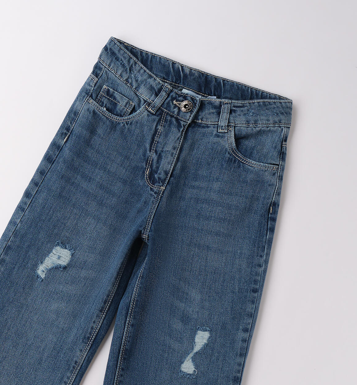 Jeans per ragazza STONE WASHED CHIARO-7400 - 2564F52000