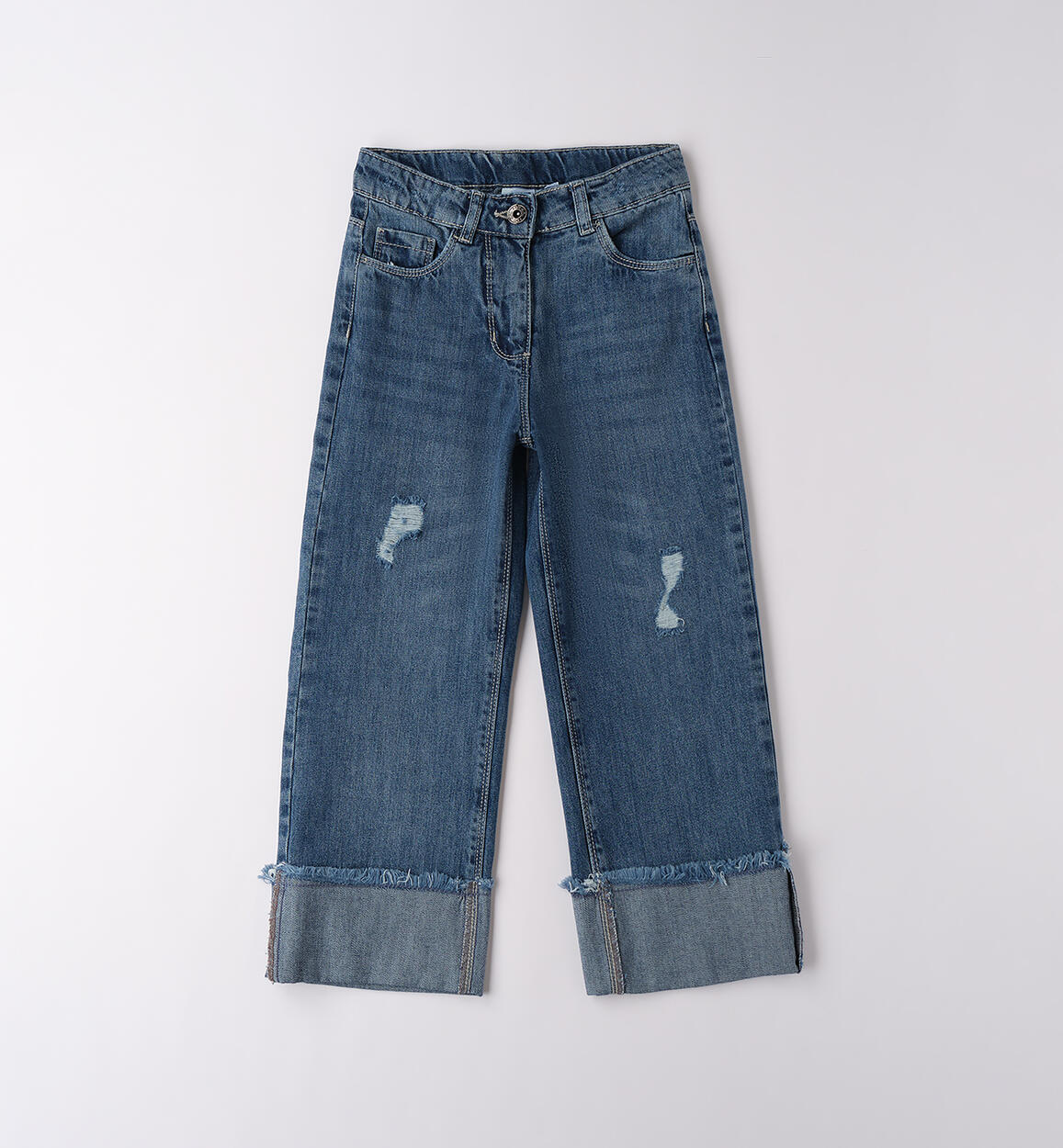 Jeans per ragazza STONE WASHED CHIARO-7400 - 2564F52000