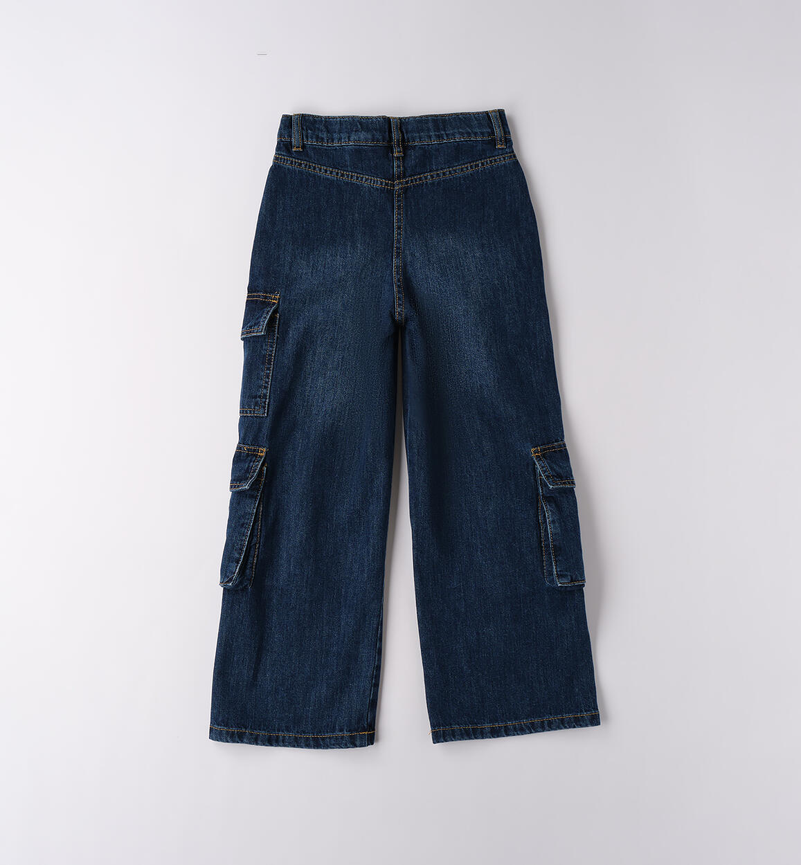 Jeans per ragazza STONE WASHED MEDIUM BLUE -7044 - 2560F46100
