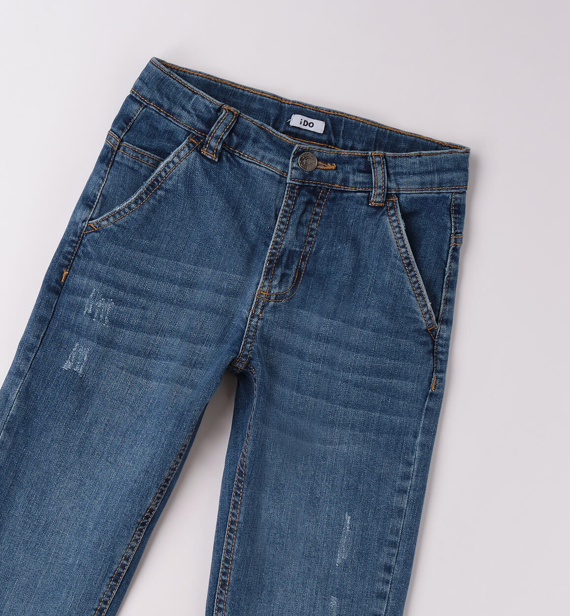 Jeans per ragazzo STONE WASHED CHIARO-7400 - 2524B64500