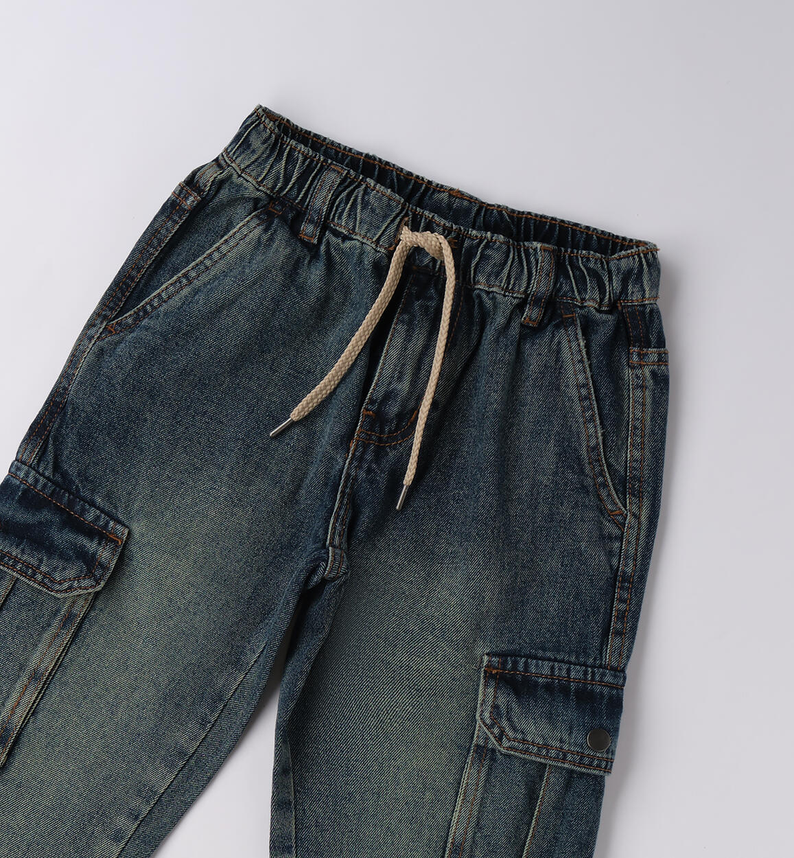 Jeans Sarabanda da ragazzo BLEACH.OVERDYED BEIGE-7160 - 2520F69400