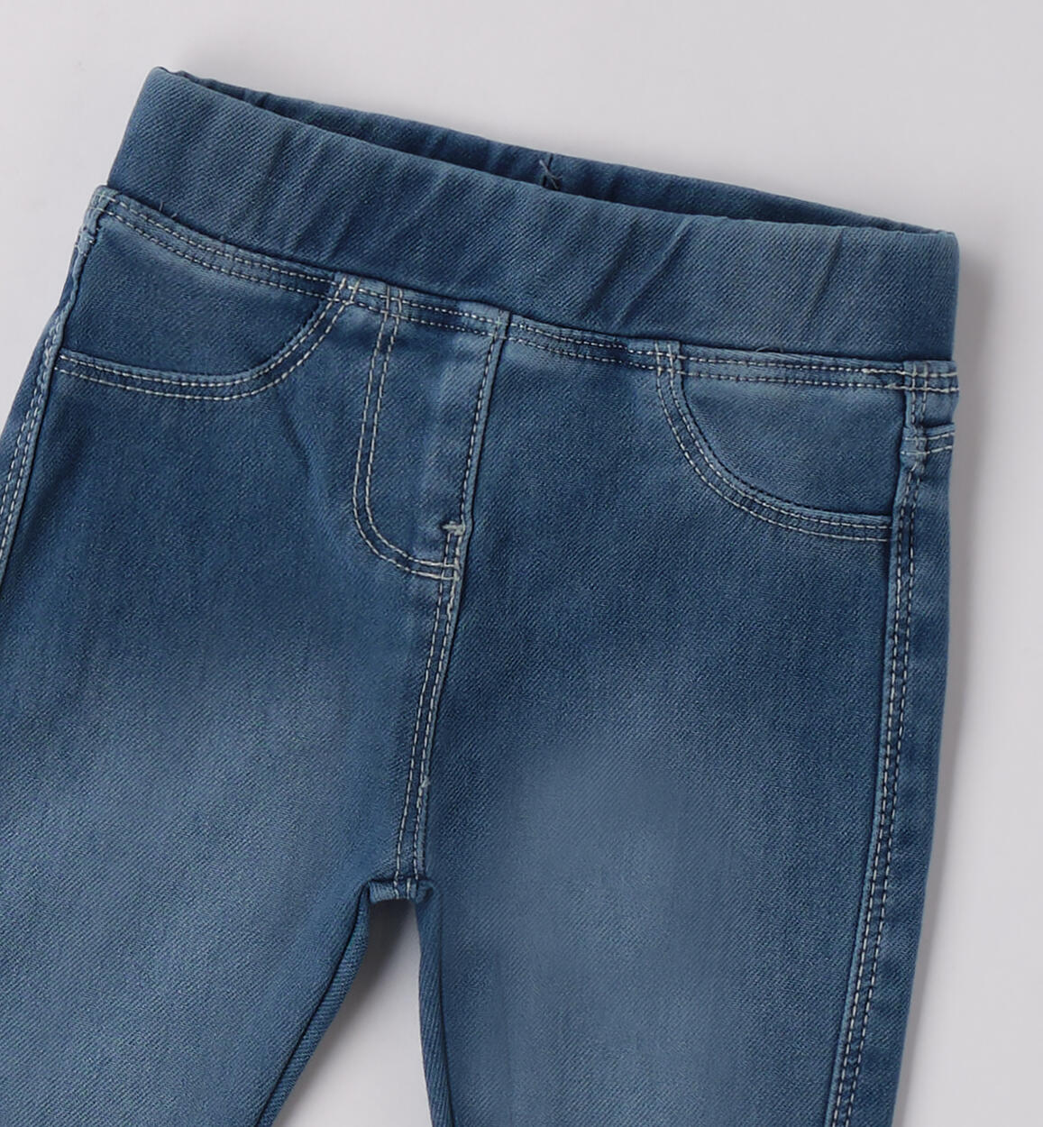 Jeggings per bambina  STONE WASHED CHIARO-7400 - 1584F31900