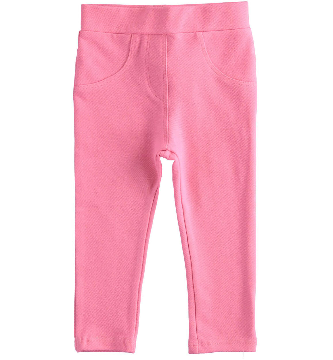 Denim effect leggings for girls from 9 months to 8 yeras iDO FUCHSIA iDO