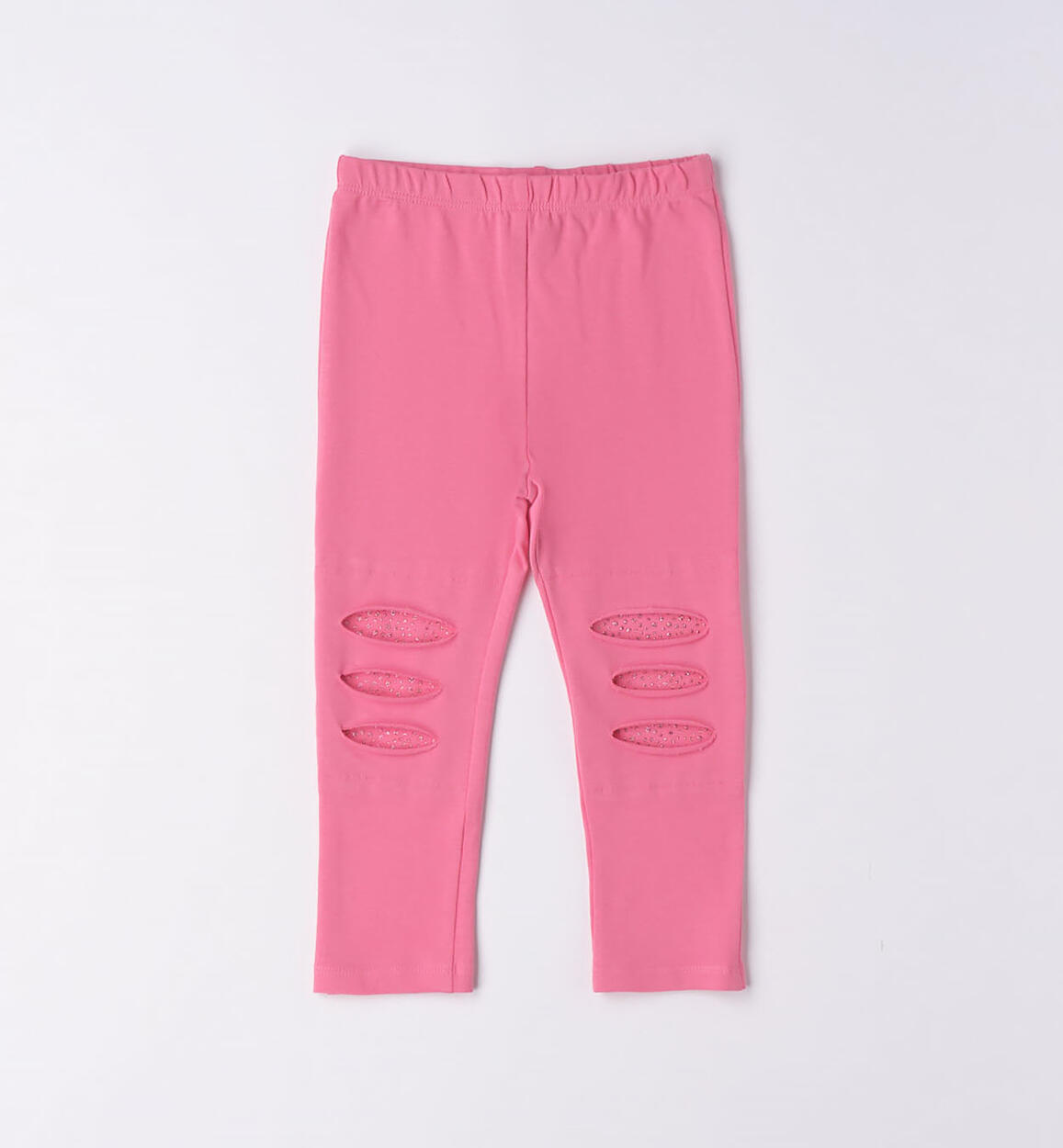 Leggings bambina glitter ROSA iDO