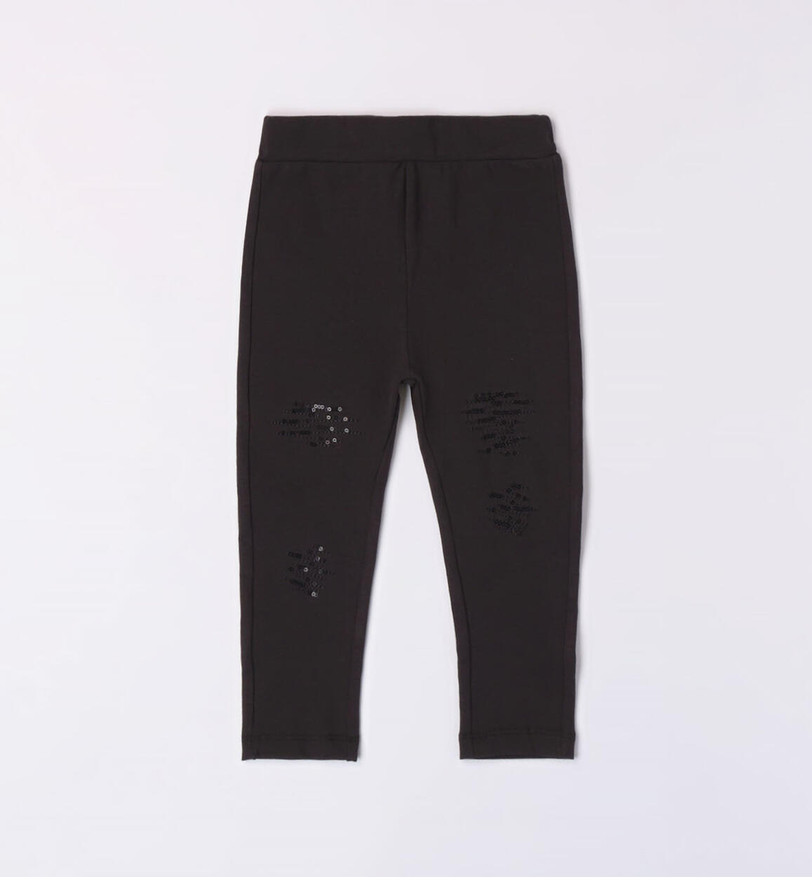 iDO sequinned leggings for girls from 9 months to 8 years BLACK iDO